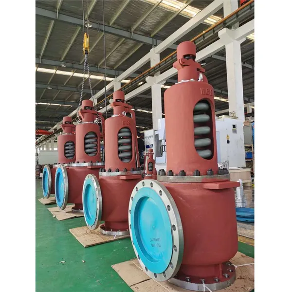 Safety Valves 10 Bar to Use With AIR Flange Connections DN50 DN100 DN150 DN300 PN16 Stainless Steel Safety Valve photo-5
