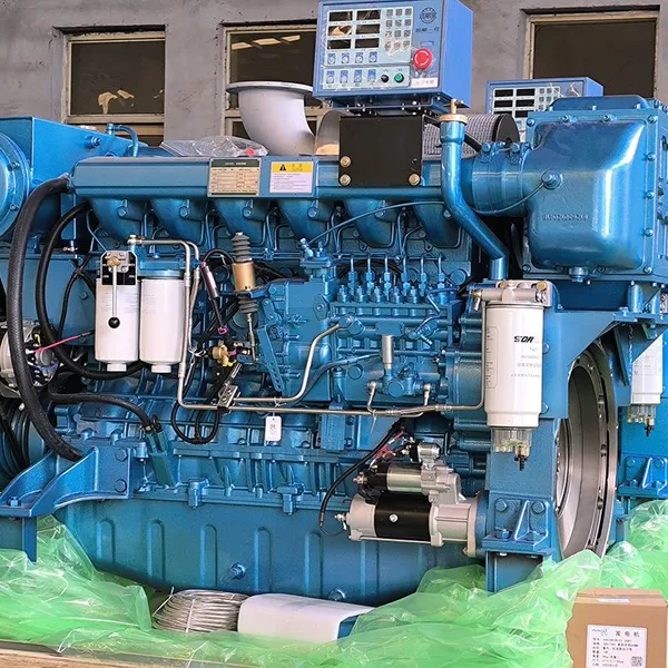 WD615.68C01N Marine Diesel Engine Water Cooled Turbo for Marine Applications