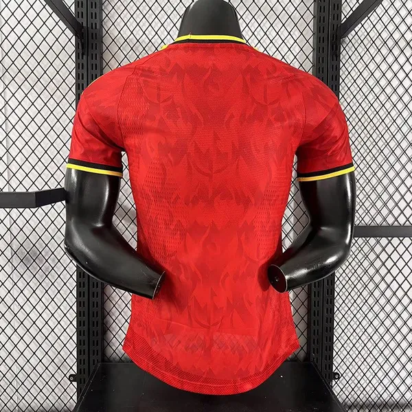 2627 Belgium Home Player Version Jersey, Same Style as the World Cup in USA, Canada, and Mexico, High Quality, Low Price, Short Sleeve Soccer Shirt photo-2