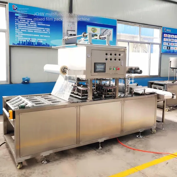 Vacuum Sealing Machine for Boxed Vacuum Packaging of Pre - Marinated Black Fish Slices, Packaging Machine for Boxed Shrimps photo-2