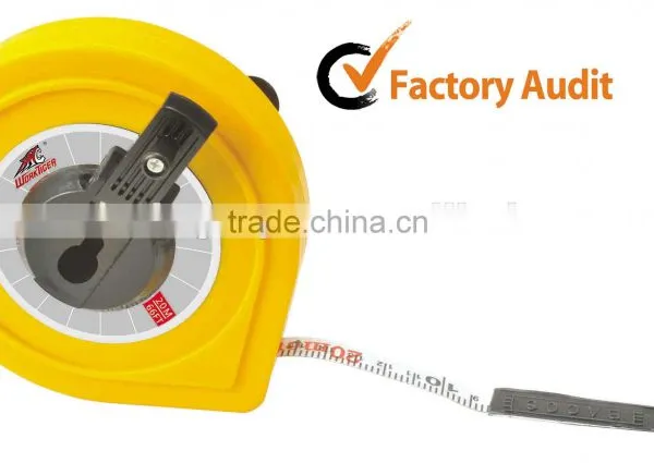 10m,20m,30m,50m Long Fiberglass( PVC Blade) Measuring Tape