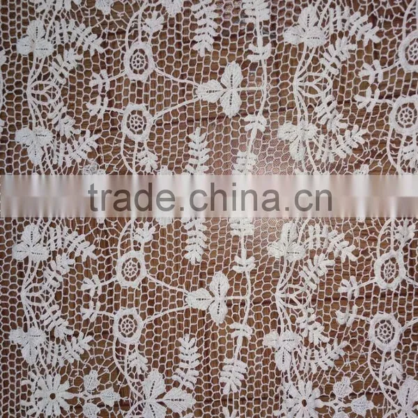 2016 Wholesale Cotton Fabric Embroidery Lace With Mesh Designs photo-4
