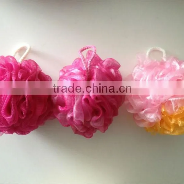 Ball PE Mesh Sponge Wash Body Puff Bath Nylon 60G 50G 40G