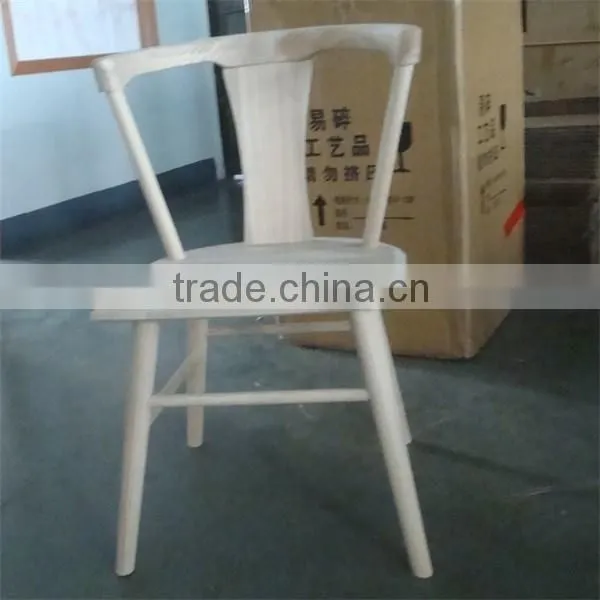 RCH-0728 Scandinavian Ash Wood Armrest Dining Chair photo-2