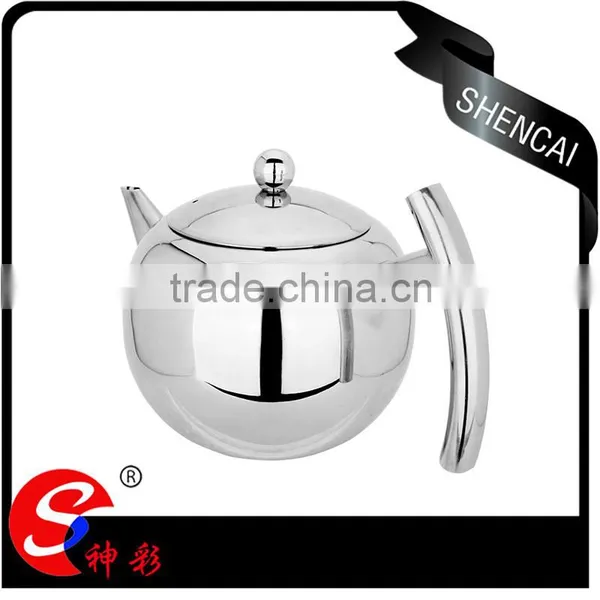 Stainless Steel Tea Pot Coffee Pot With Strainer photo-4