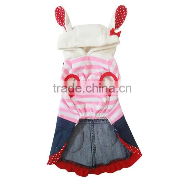 Wholesale 3D Honey Strawberry Small Rabbit Dog Clothes photo-3