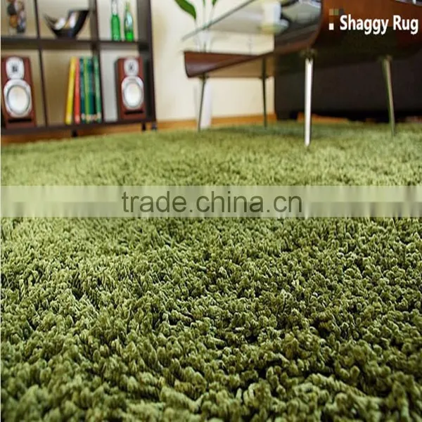 100% Polyester Shaggy Bedside Rug Microfiber Carpet