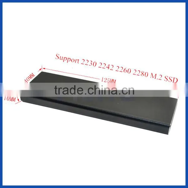USB3.1 Gen 2 10 Gbps to 2280 M.2 NGFF B Key SATA Based Type SSD Case M.2 SSD Enclosure photo-3