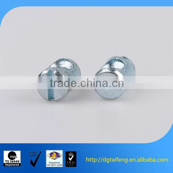 Color Zinc Coated Carbon Steel Slotted Cross Dowel Nut photo-5