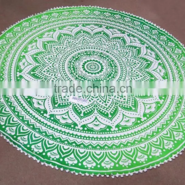 Soft Microfibre Round Beach Towel Pareo Turkish Towel photo-4