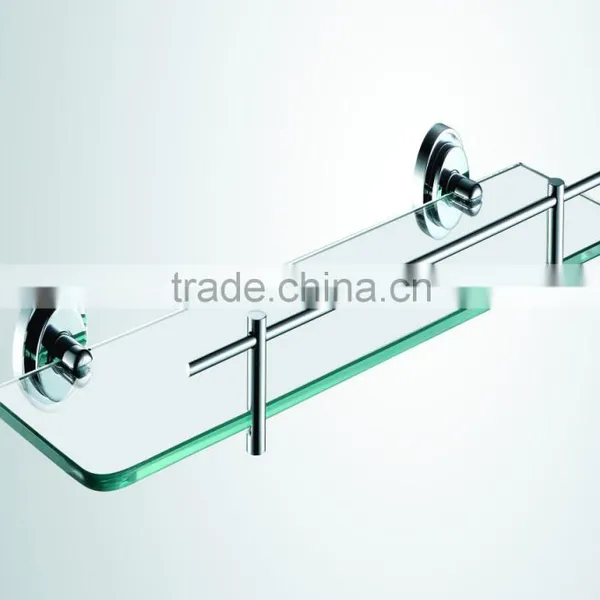 Wall Hung Fashionable Double Bathroom Shelf photo-3