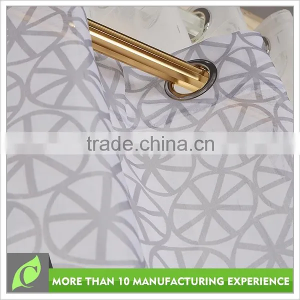 2016 New Design Fashion Printing Polyester Hotel Window Curtain photo-2