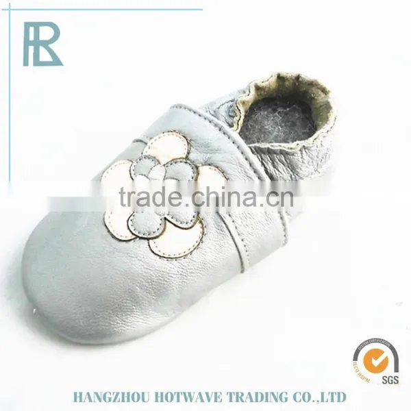 Wholesale Baby Moccasin Leather Shoes photo-2