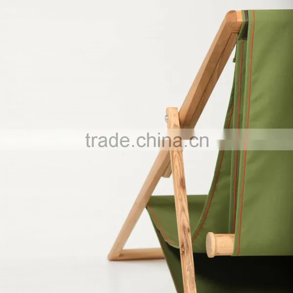 XZ Shape Wooden Foldable Beach Chair photo-6