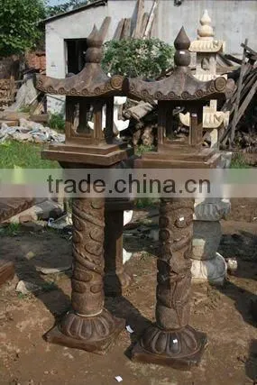 Chinese Antique Garden Supplies-stone Tower
