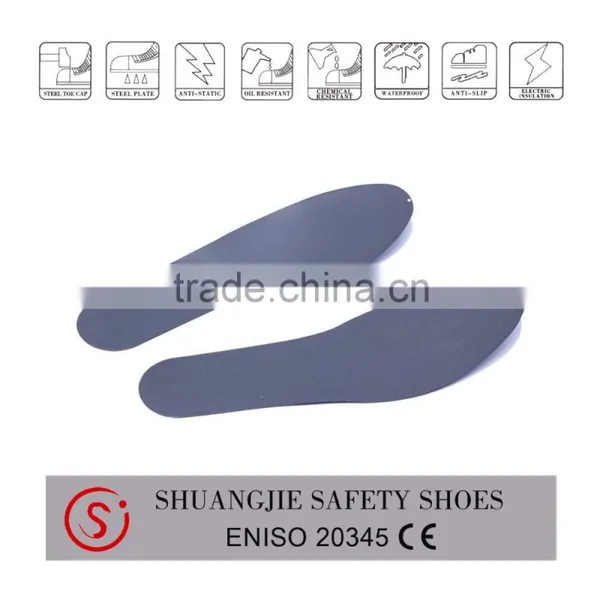 CE EN ISO 20345 PU Injected Sole Steel Toe Cap Steel Plate Safety Shoes 9052 photo-6
