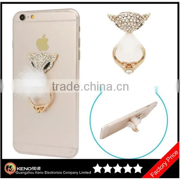 Keno Fox Shape Universal Finger Ring Holder for Mobile Phone Ring Stent