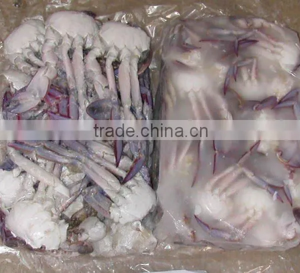 Frozen Sea Crab Whole Round , Half Cut