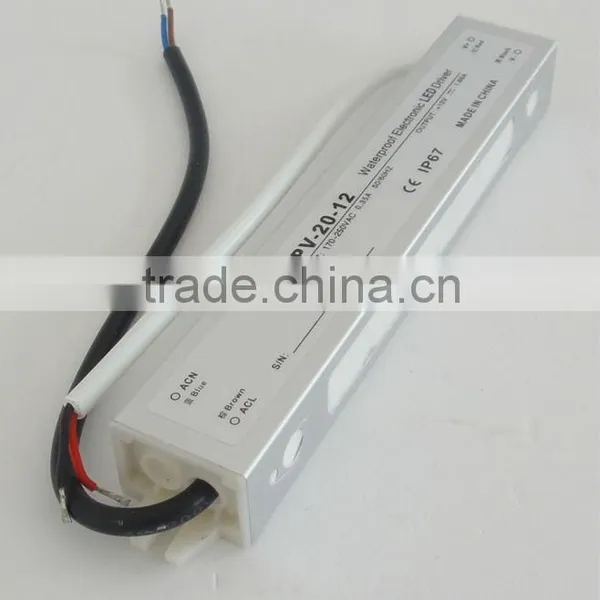 Factory Direct Sale Good Price High Quality Waterproof Led Power Supply ac dc 20w 12v LPV-20-12 photo-4