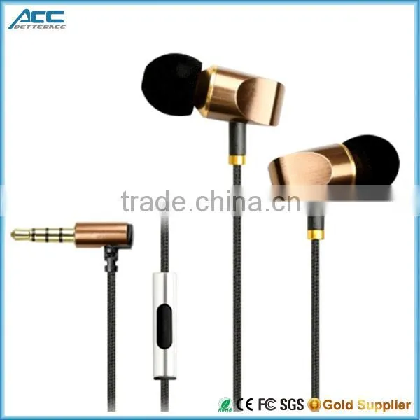 2016 New Colorful Best Selling Fashion Metal Earphone With Mic for Smart Mobile Phone photo-3