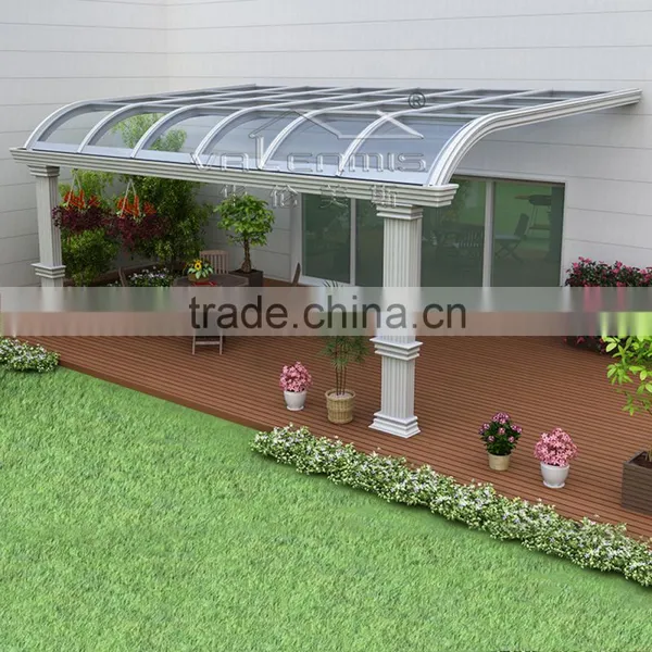 Polycarbonate Aluminum Canopy Sun Shed Awning Sunshine Ceiling photo-2