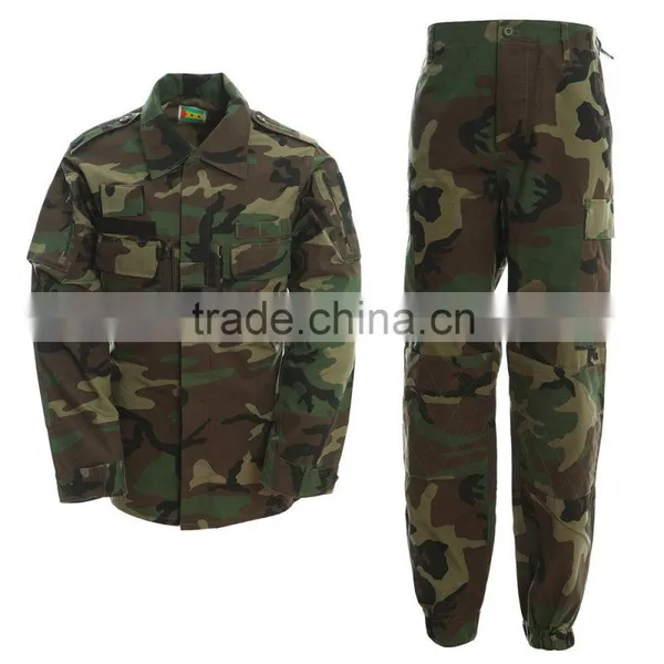 OEM Service Example Woodland Camo Military Combat Clothing