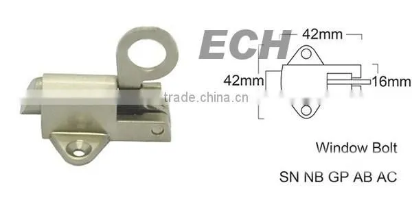 China Supplier Hardware Zinc Alloy Door and Window Lock Bolt
