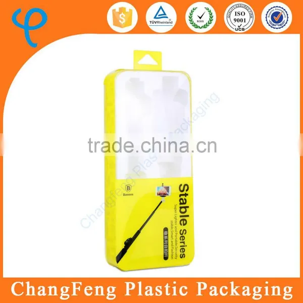 Wholesale Customized Selfie Stick Clear Box Packaging