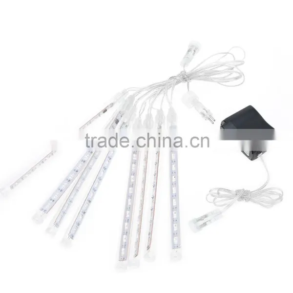 20CM 100V~240V LED Meteor Tube Romantic Meteor Shower Rain Tubes Christmas Decoration String Light for Holiday/Wedding/Party photo-6
