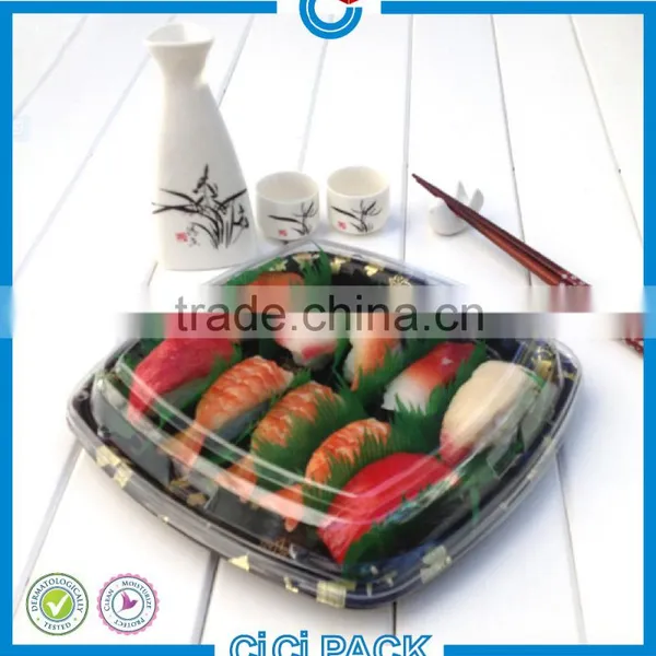 Disposable Sushi Tray, Plastic Sushi Container, Wholesale Sushi Packaging Box photo-3