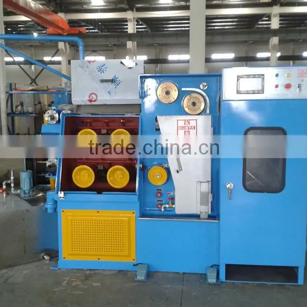 15Dies Fine Wire Drawing Machine With Online Annealer Copper Wire Processing Equipment photo-2