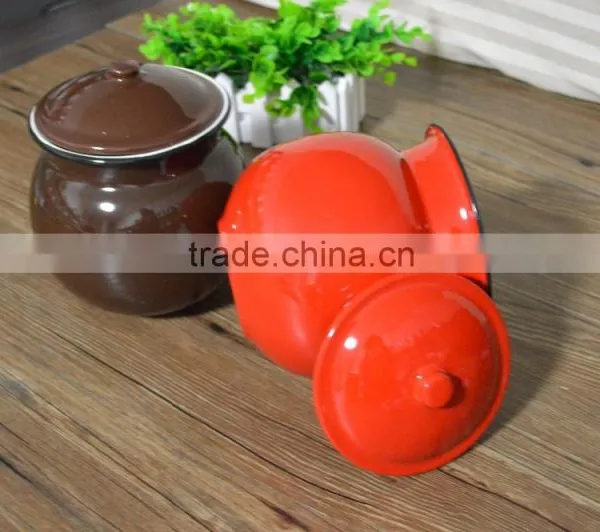 Pantone Color Enamel Cooking Pot, Flower Pot,tea Pot photo-3
