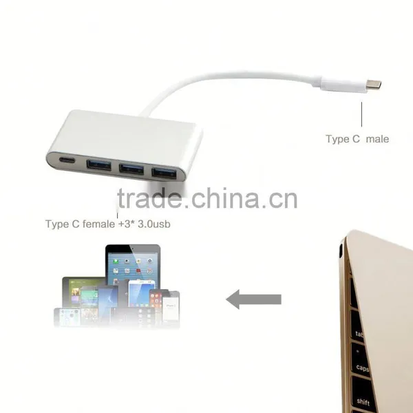 2 Port Hub Adapter Type c Usb 3.1 Hub photo-5