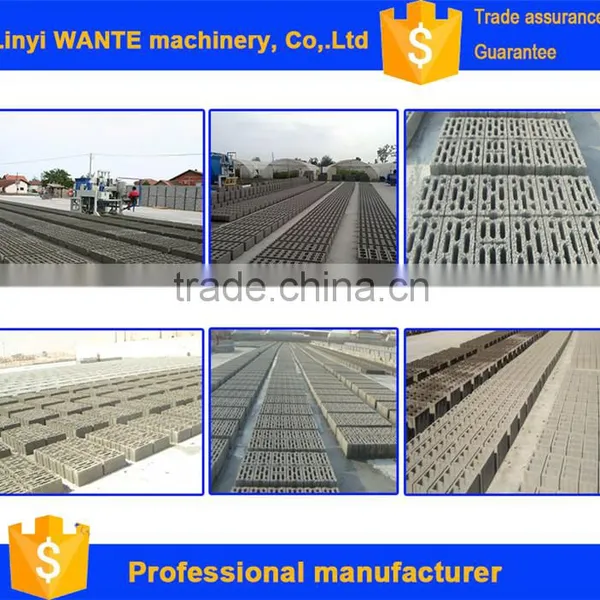2015 Trade Assurance WT10-15 Germany Automatic Cement Block Making Machine Price photo-2
