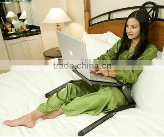 Office Computer Desk Stand up Laptop Computer Holder Lazy Laptop Desk photo-6
