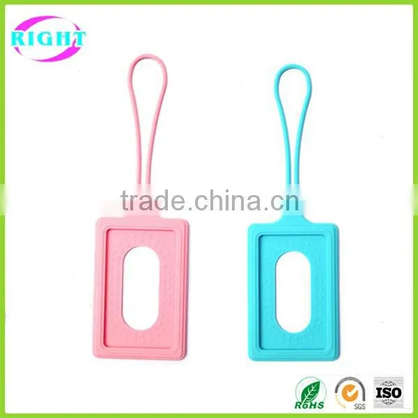 Promotional Custom Sliicone Cheap Bulk Luggage Tags photo-2