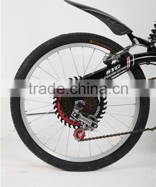 20 Size Cheap Steel Folding Bike With Suspension 20 Pocket Bike photo-4