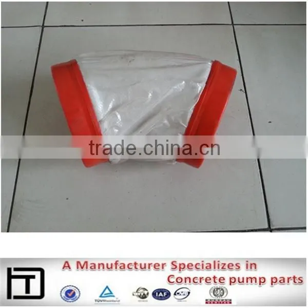 Wear-resisting Steel Pipe Elbow DN125*R275*45D,China Concrete Pump Parts photo-2