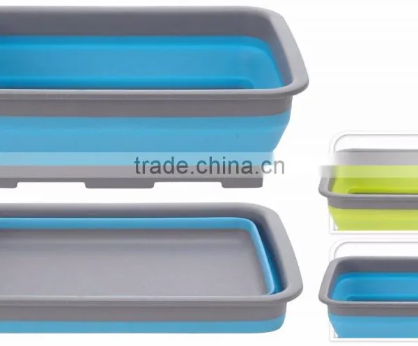 Collapsible Folding 10Lt Washing Up Bowl Caravan Camping Storage photo-4
