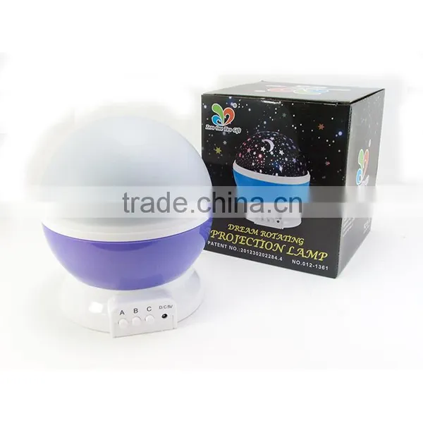 Led Kids Muti-color Led Rotating Lamp Light Led Projector RGB Indoor Led Lamp Rotating Room Light photo-2