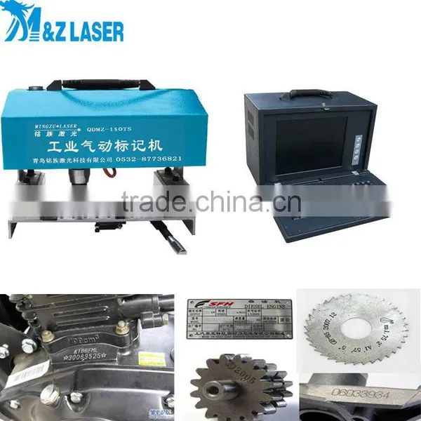 Hot Sale Handheld Portable Dot Peen Marking Machine for Serial Number Automobile and Motorcycle Parts Nameplate