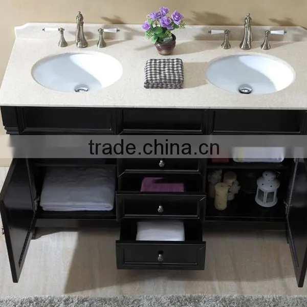 Solid Oak Wood Bathroom Vanity for Five Star Hotels photo-4