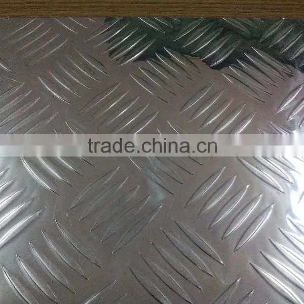 Anti-slip Aluminum Checker Sheet 3003 5052 5754 1050 photo-3