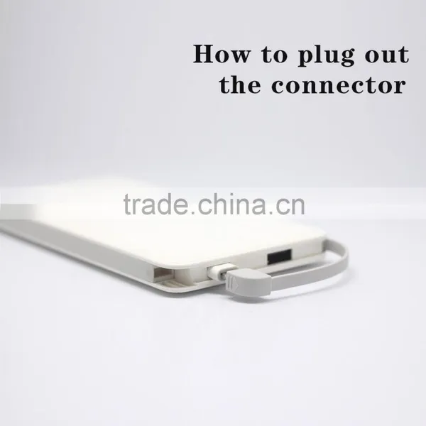 2016 New Hot Selling Design Real Capacity Leather 10000mah Usb Battery Charger photo-4