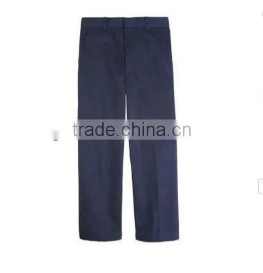 Cotton New Style Boys Blue Pants Uniforms Sample