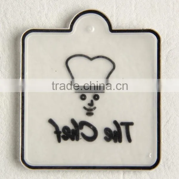 Transparent Custom Promotional Pvc Rubber Clothing Label photo-3