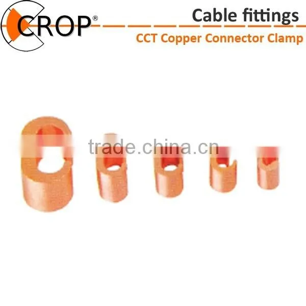 Super Quality Electric Cable C Clamp/Grounding Copper Clamp C Type photo-2