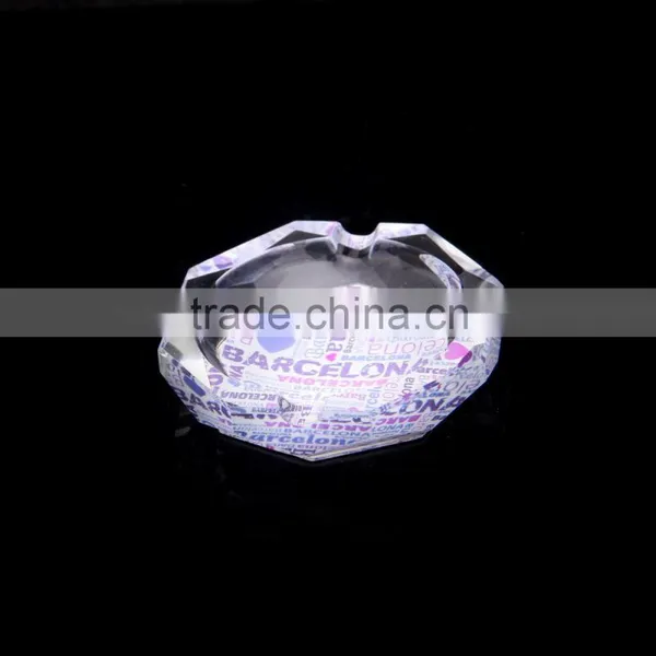 Popular Hot Sell Round Crytal Ashtray and Ashtray Wholesale