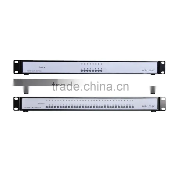 KVM Switch Factory Supply 4 Port VGA ,RJ-45, to Switch the Host Computer Though the Hotkey or OSD Menu photo-3
