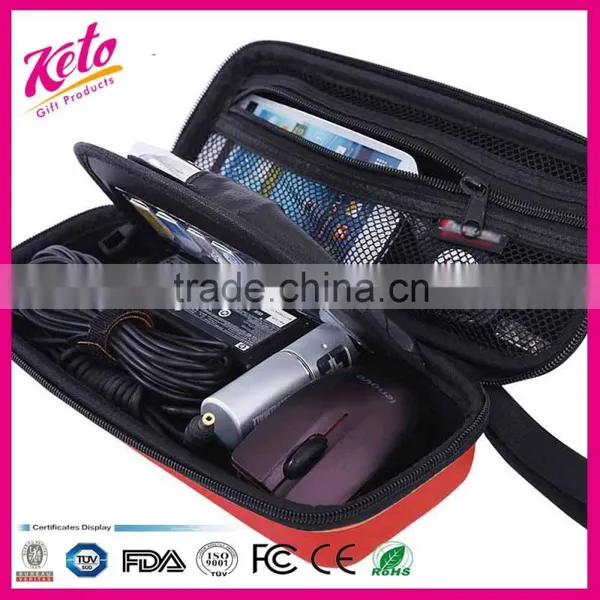 Large Capacity PU Digital Travel Organizer Bag